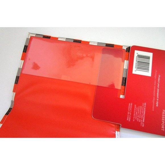 HEYS Luggage Brand Fashion Print Passport Case - Checker Style - New with Tags - Picture 7 of 9
